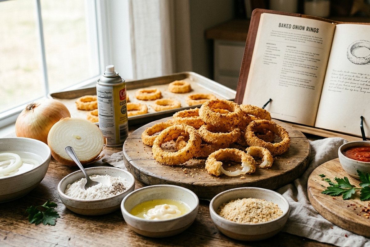 Baked Onion Rings