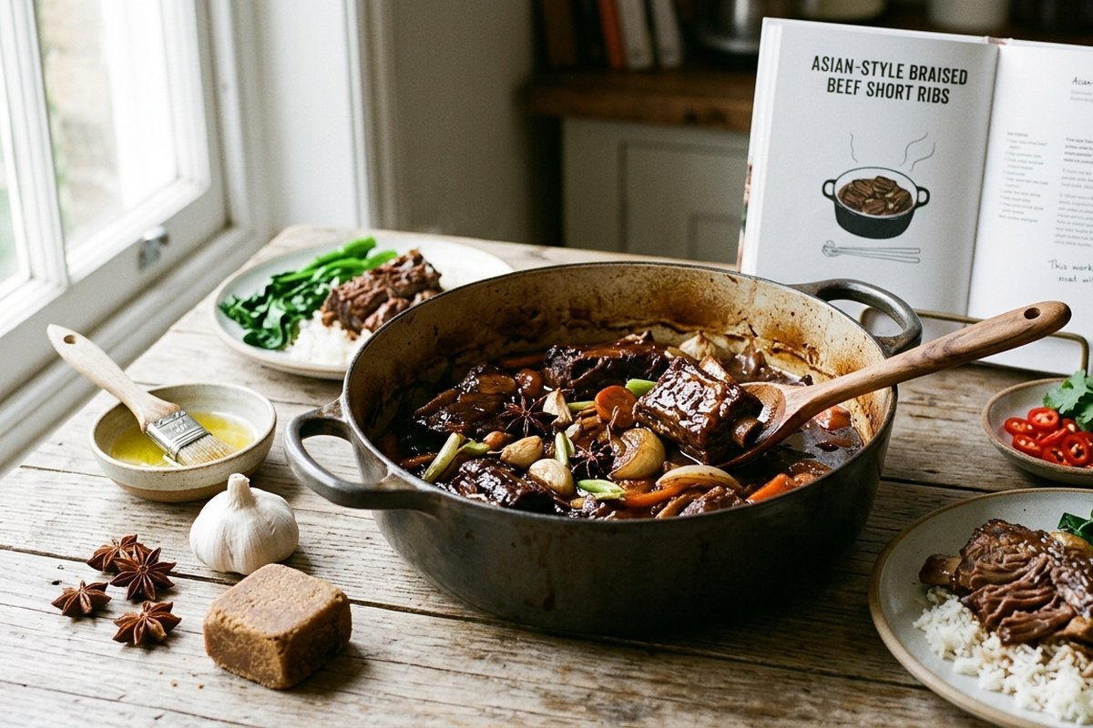 Asian-Style Braised Beef Short Ribs