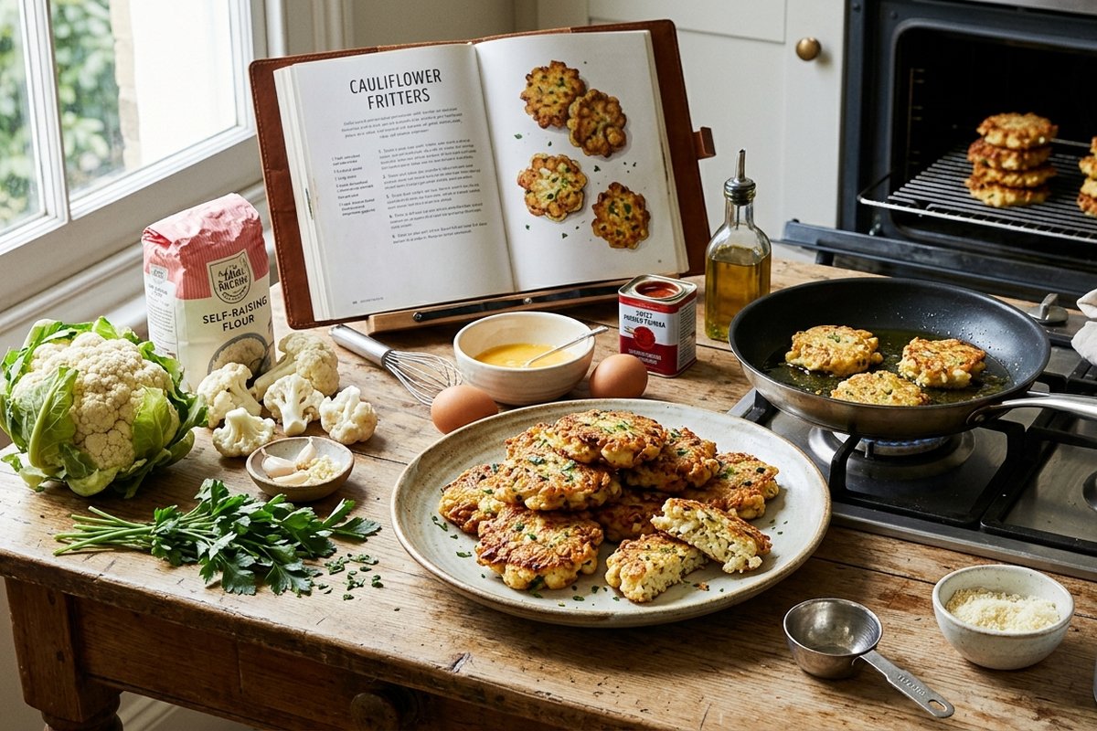 Cauliflower Fritters