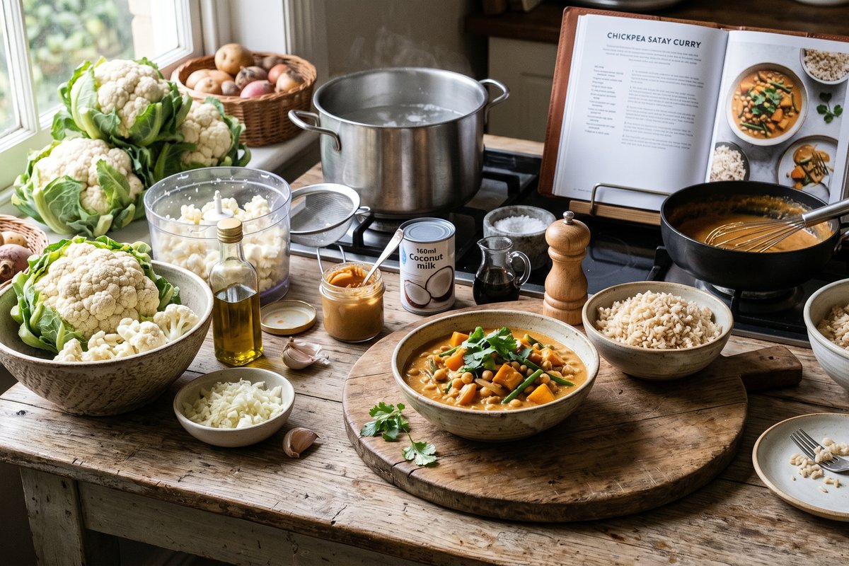 Chickpea Satay Curry