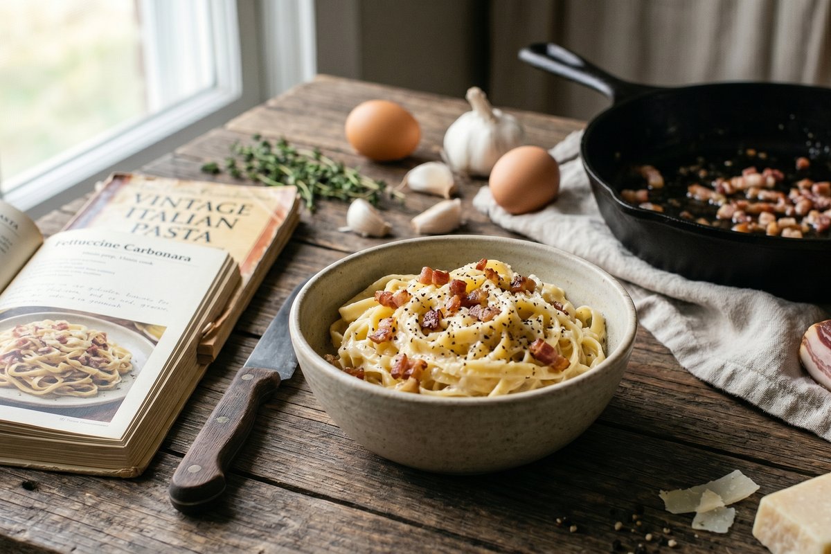 Fettuccine Carbonara
