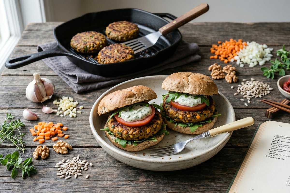 Lentil Burgers