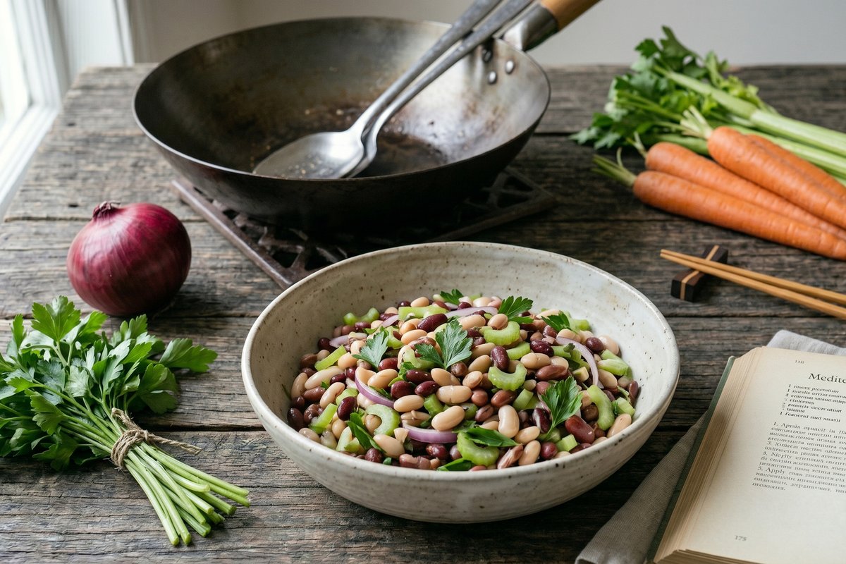 Mediterranean Bean Salad