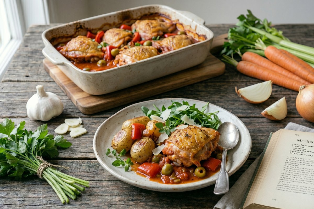 Mediterranean Chicken Bake