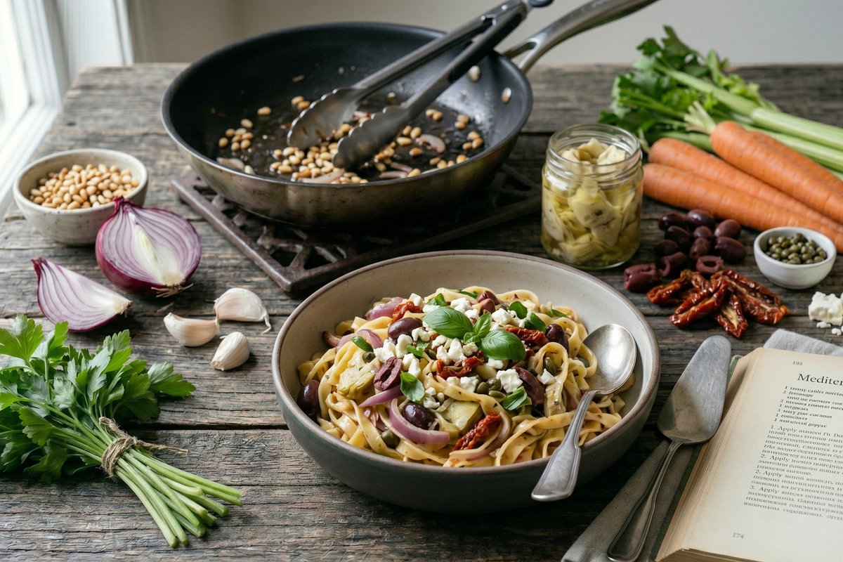 Mediterranean Tagliatelle