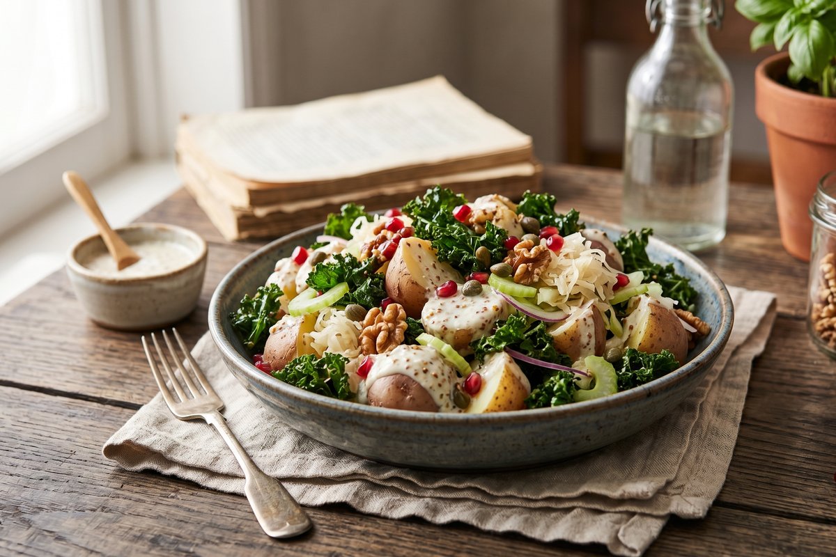 Potato Salad with Vegan Dressing