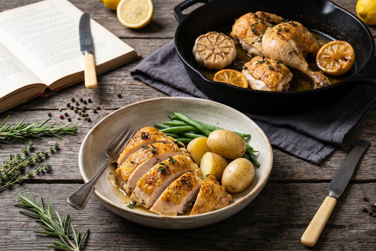 Lemon & Thyme Roast Chicken