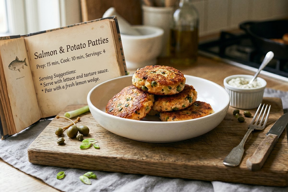 Salmon & Potato Patties
