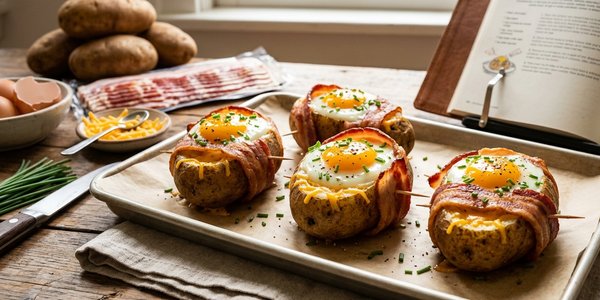 Breakfast Potato Volcano