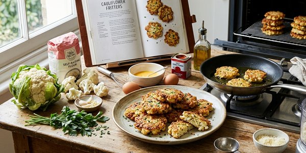 Cauliflower Fritters