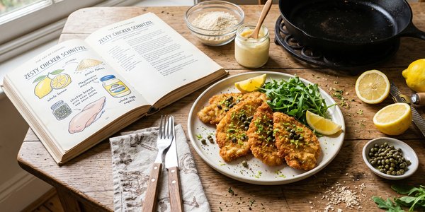 Zesty Chicken Schnitzel