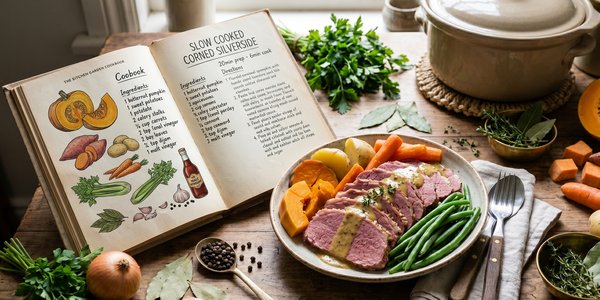 Slow Cooked Corned Silverside