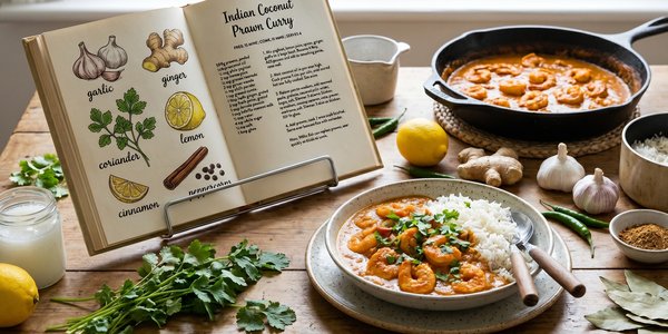 Indian Coconut Prawn Curry
