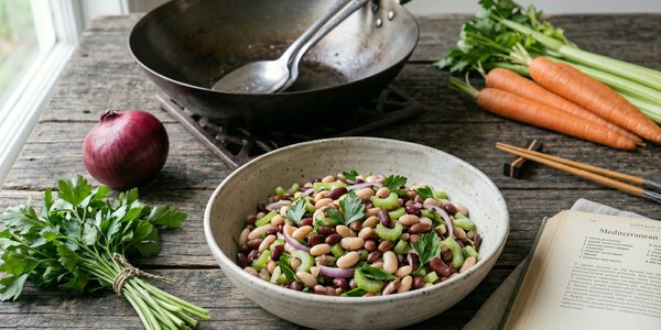 Mediterranean Bean Salad