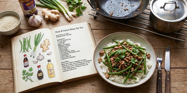 Pork & Green Bean Stir Fry