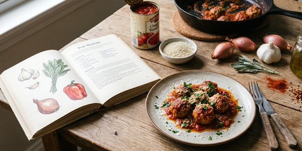 Pork Meatballs in Tomato Paprika Sauce