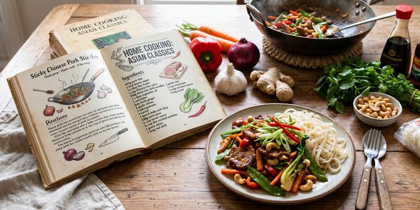 Sticky Chinese Pork Stir-Fry