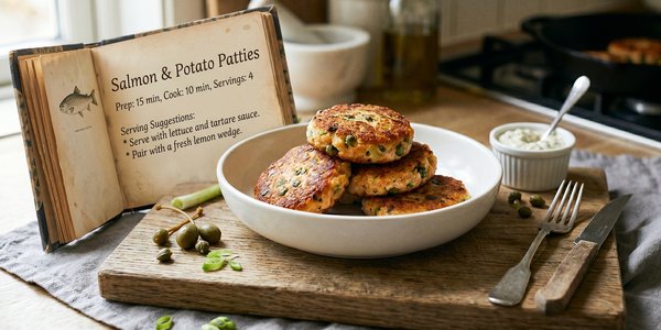 Salmon & Potato Patties