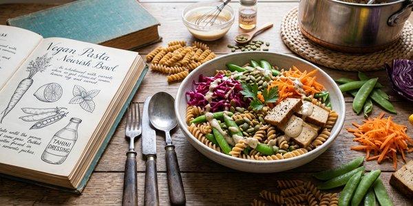 Vegan Pasta Nourish Bowl