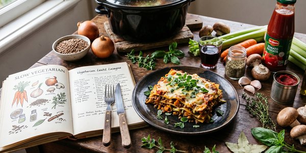 Vegetarian Lentil Lasagne